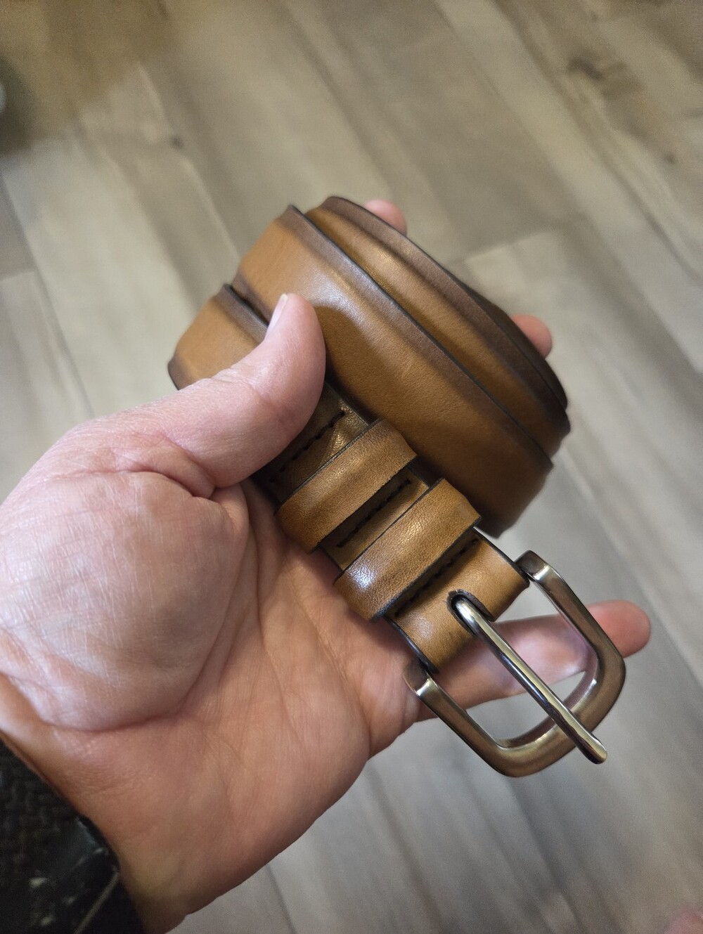 Thursday Brown Leather Belt